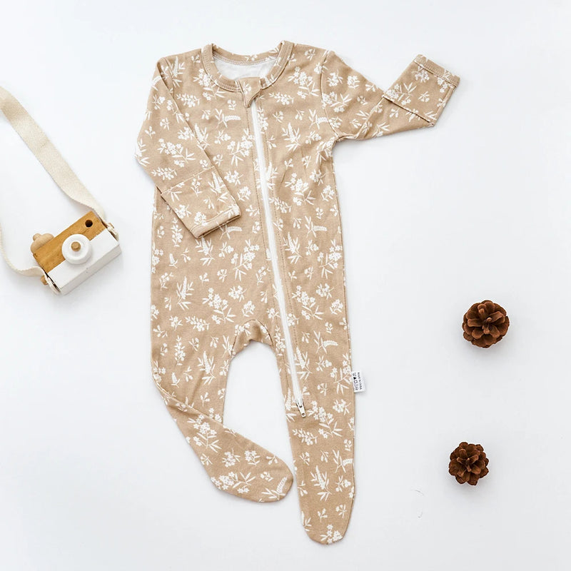 Baby Jumpsuit/ Onesie Long-Sleeve - BambooBreeze