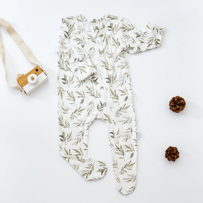 Baby Jumpsuit/ Onesie Long-Sleeve - BambooBreeze