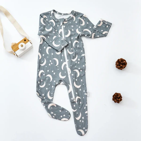 Baby Jumpsuit/ Onesie Long-Sleeve - BambooBreeze