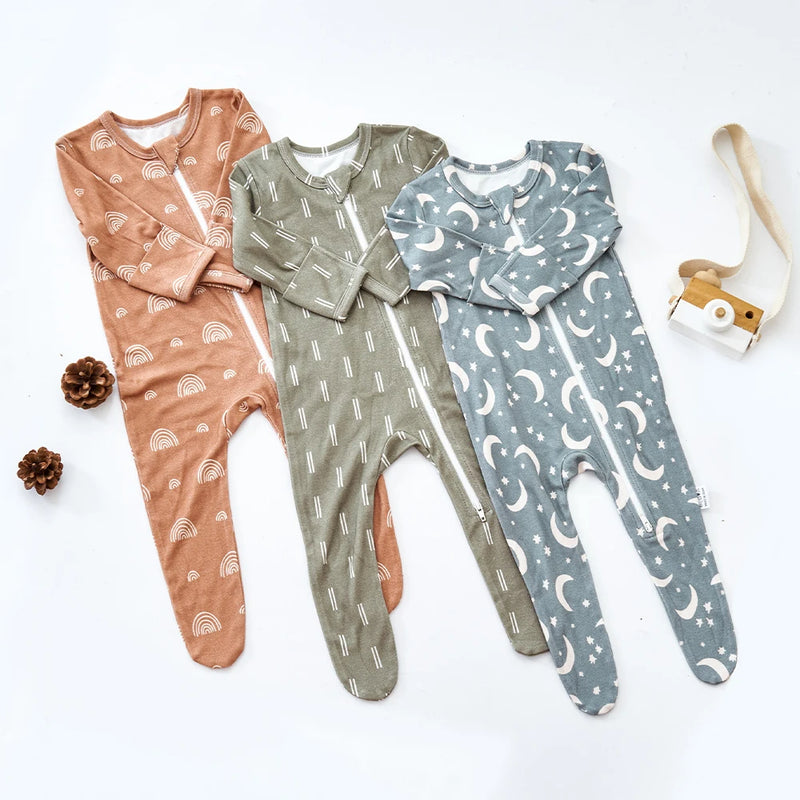 Baby Jumpsuit/ Onesie Long-Sleeve - BambooBreeze